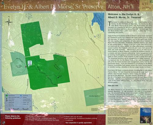 map of Pine Mountain in New Hampshire