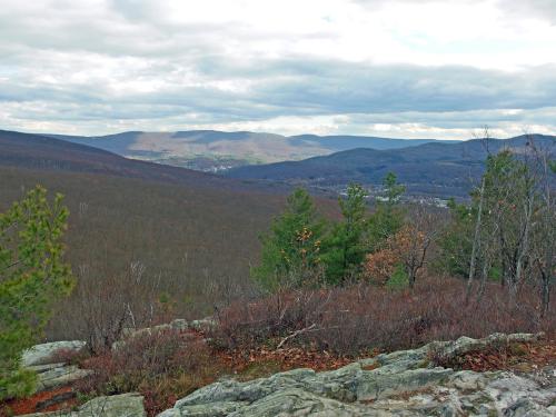 view from Pine Cobble in northwest Massachusetts