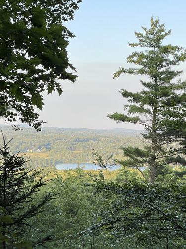 view in August from Prentice Hill in southwestern NH