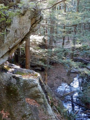 the Pulpit at Pulpit Rock Conservation Area in New Hampshire