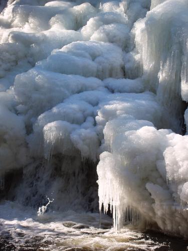 frozen waterfall