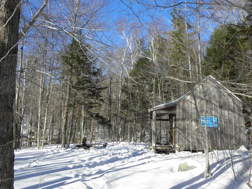 Proctor Cabin on the slopes of Ragged Mountain in New Hampshire