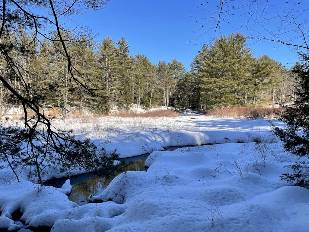 Red Hill River in February at Red Hill River Conservation Area near Sandwich in central New Hampshire