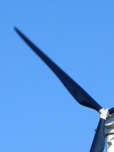 wind turbine on Ricker Mountain VT