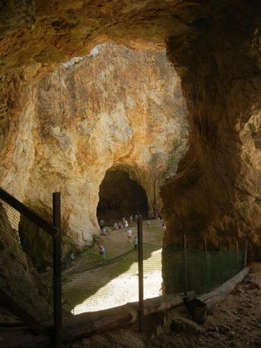 mined caves at Ruggles Mine in southern New Hampshire