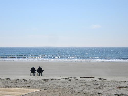 Rye Beach in New Hampshire