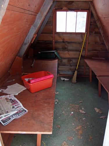 hut on Saddle Hill in New Hampshire