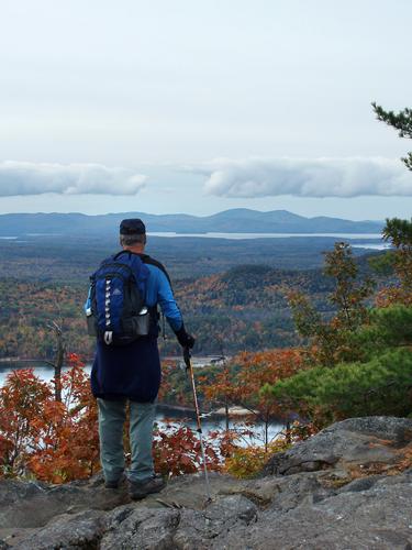 view from Sentinel Mountain in New Hampshire