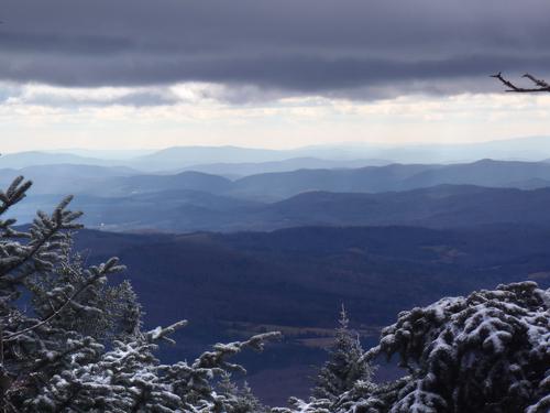 view from Signal Mountain in Vermont