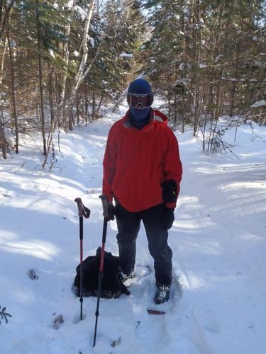 Fred on the way to Signal Mountain in western New Hampshire