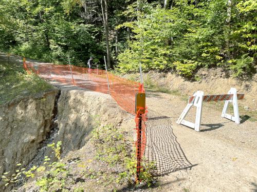 Sawyer River Road damage on the way to Signal Ridge Peak in central NH