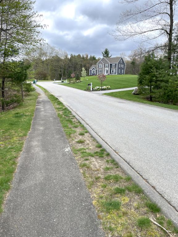 Paugus Trail in May at Skinner Forest in northeast MA