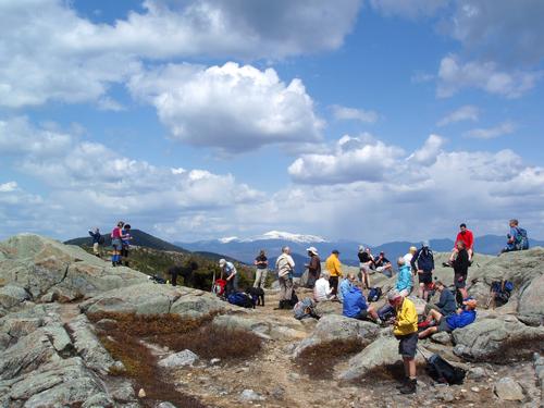 hikers on South Moat Mountain in New Hampshire