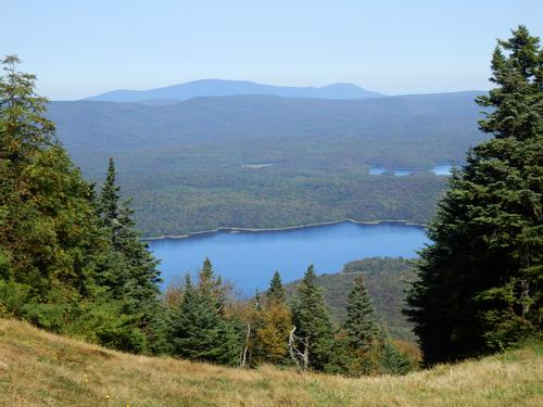 view from Mount Snow in Vermont