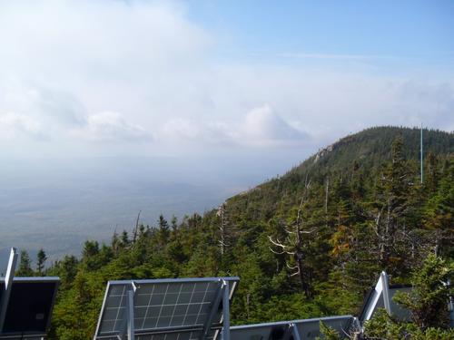 view from Big Spencer Mountain in Maine