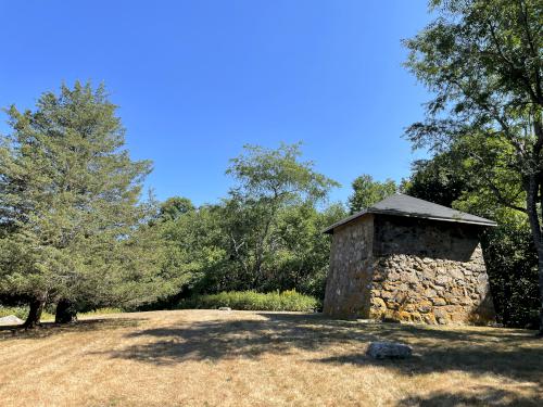 summit in August at Stavros Reservation near Essex in northeast Massachusetts