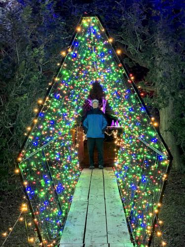 Fred in December at Stevens-Coolidge House & Gardens in northeast MA