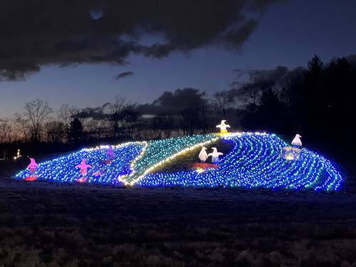 wave in December at Stevens-Coolidge House & Gardens in northeast MA