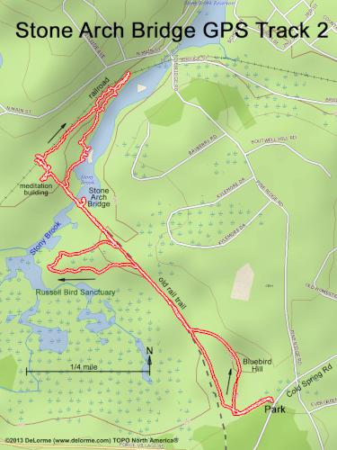 Stone Arch Bridge gps track