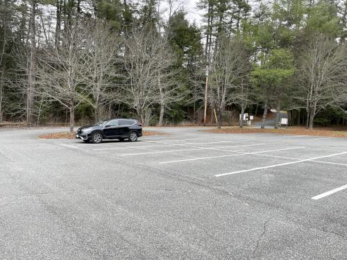 park in December at Storrs Pond in western New Hampshire