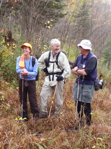 hikers on Teapot Mountain in New Hampshire