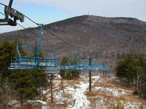 view from Temple Mountain in New Hampshire