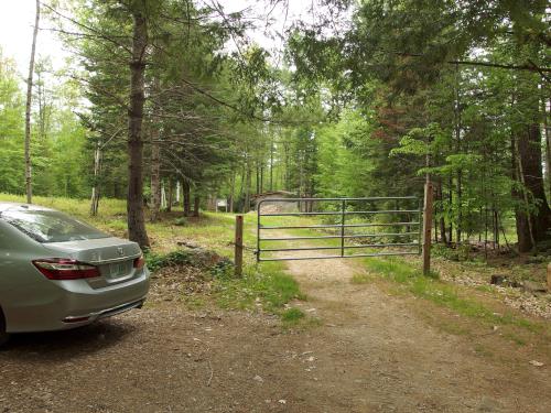 entrance to Tetreault Park near Rindge in southern New Hampshire