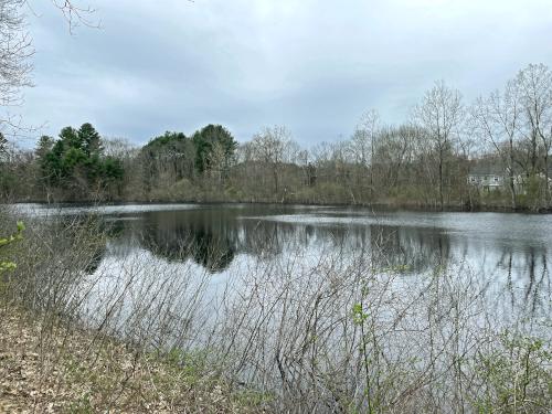 pond in April at Turkey Hill Area in eastern MA