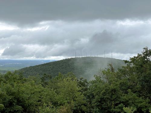 South Uncanoonuc in July as seen from North Uncanoonuc Mountain in southern NH