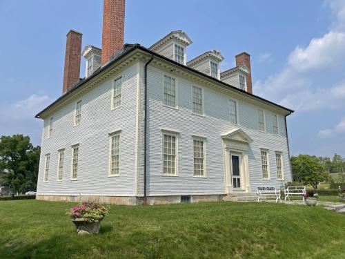 Hamilton House in July near Vaughan Woods in southern Maine