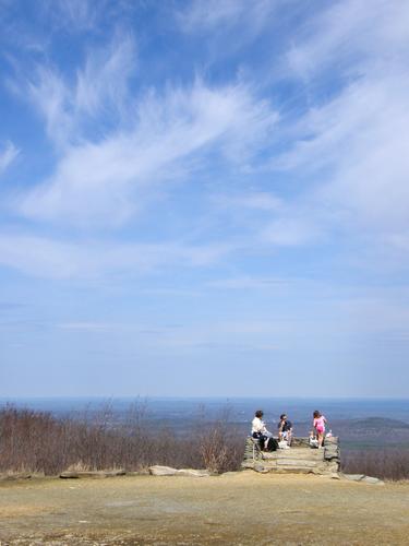 view from Wachusett Mountain in Massachusetts