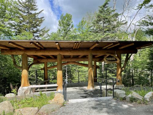 shelter in June at Mount Waternomee in western New Hampshire