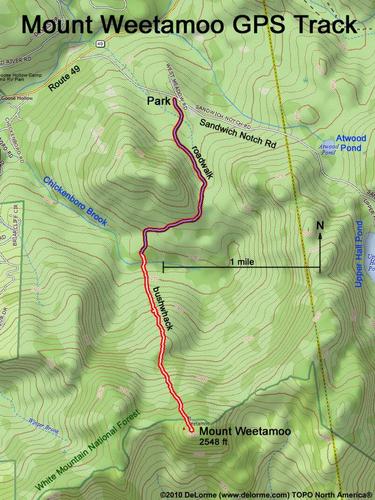 mount abraham gps track