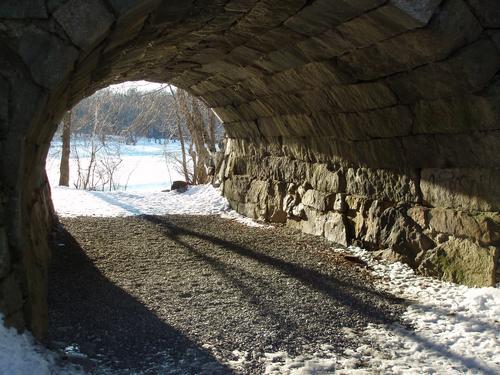 pedestrian underpass at Weir Hill in Massachusetts