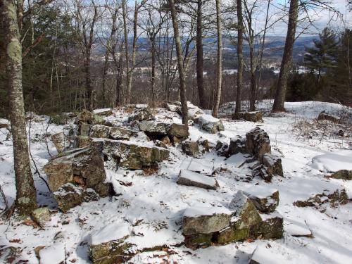 site of the Tip-Top House near West Hill at Horatio Colony near Keene in southwestern New Hampshire