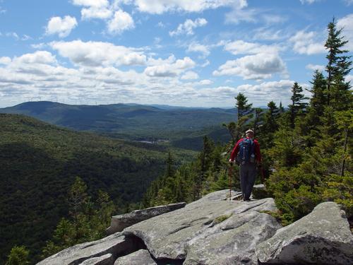 view from Wheeler Mountain in Vermont