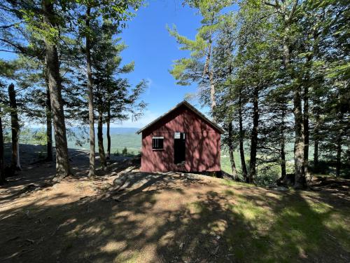 cabin in June at Wrights Mountain near Bradford in northeast Vermont