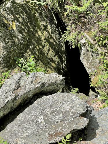 Devil's Den in June at Wrights Mountain near Bradford in northeast Vermont