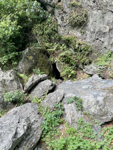 Devil's Den in June at Wrights Mountain near Bradford in northeast Vermont