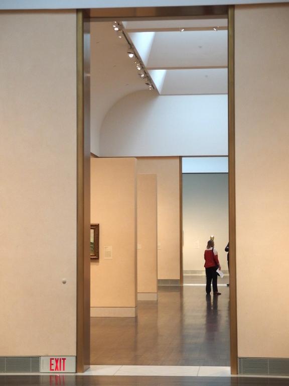 exhibit halls at the Museum of Fine Arts Houston in Texas