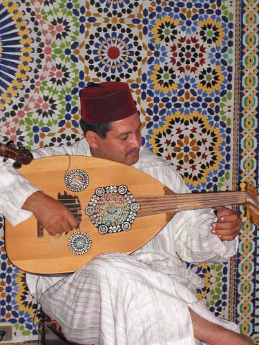 musician in Morroco