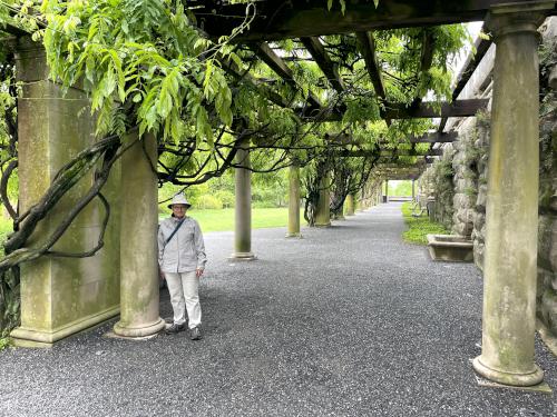 Andee in May at Biltmore in North Carolina