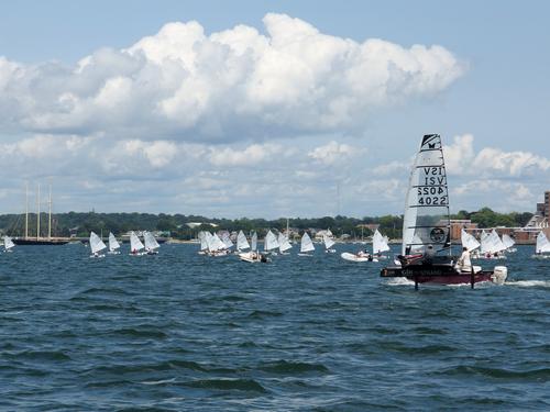 sailing class at Newport RI