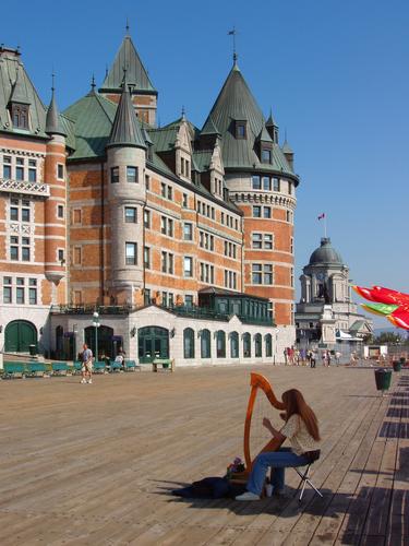 harpist in Quebec City