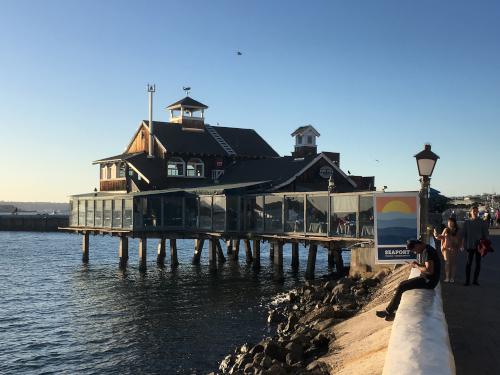 Pier Cafe at Seaport Village in San Diego, California