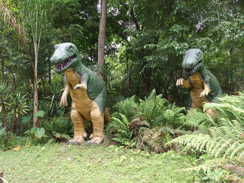 Allosaurus inside Dinosaur World at Plant City in Florida