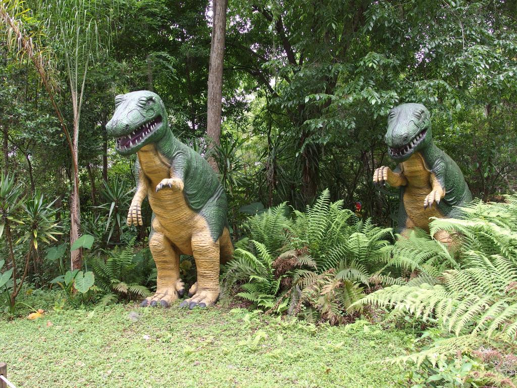 Allosaurus inside Dinosaur World at Plant City in Florida