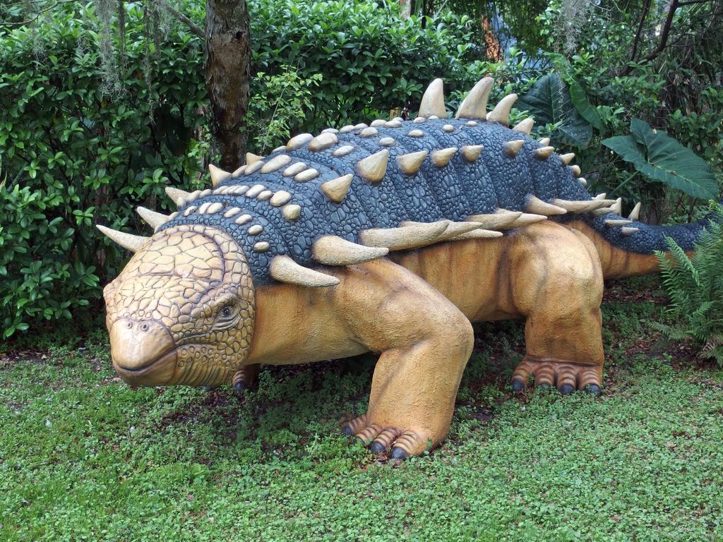 Hylaeosaurus inside Dinosaur World at Plant City in Florida