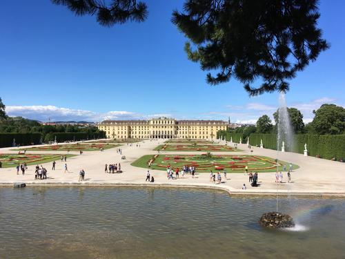 Schonbrunn Palace in Vienna